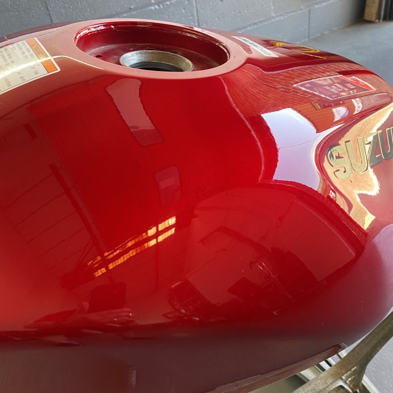 Bike Tank Paintless Dent Removal DentFinish